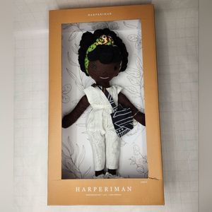 HarperIman Yumi Handmade Linen 14" Doll